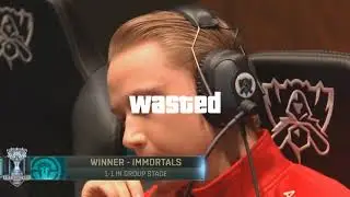 lol 2017 world championship- FNC Rekkles Wasted moment