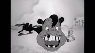 Porky In Egypt scene Part 2 (Camel hallucinating)