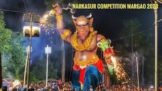 Narkasur 2023 Competition at Margao-Goa👹|| Narkasur in Goa 2023