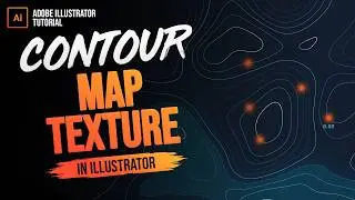 Topographic Contour Map Effect in Adobe Illustrator - Step-by-Step Tutorial