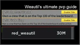 how to become the best at pvp in the game (1/5)