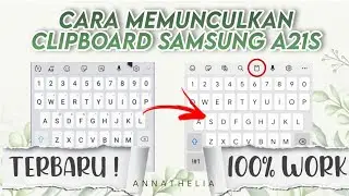 TERBARU! CARA MEMUNCULKAN CLIPBOARD SAMSUNG A21S, TANPA APLIKASI! | SAMSUNG A21S CLIPBOARD