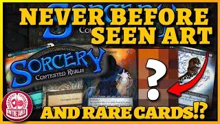 Sorcery Contested Realm Never Seen Art and 1st Edition Test Booster Opening!