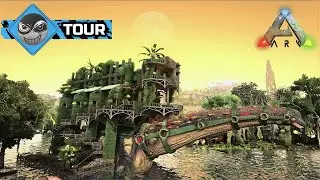 ARK: Survival Evolved - Titanosaur platform base - Castles, Keeps, and Forts Mod (Modded)