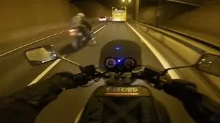Gopro ChinMount FastFiltering first Trial no Mic so has Music Overlay