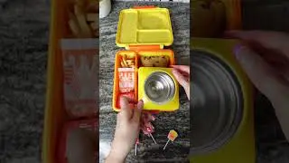 Whataburger theme lunch 🧡🤍 