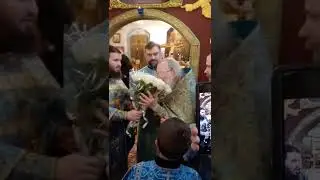 дорогой, любимый батюшка, праздник, благовещение 2022. год.
