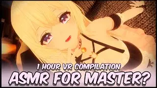 1HR 💗VR ASMR💗 [ F4M ]  [ Collection ] [ Ear Triggers ]