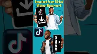 How to Download TikTok Videos WITHOUT Watermark!