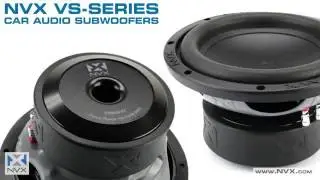 NVX VS-Series v2 Car Audio Subwoofers