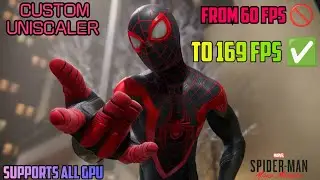 Spider-Man Miles Morales Ft. Custom FSR 3 Mod Magic