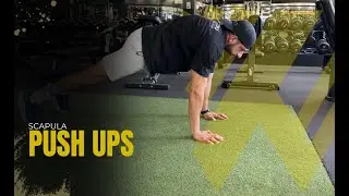 Scapula Push-Ups | Improve Shoulder Stability & Posture!