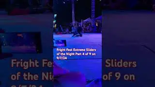 Sliders of the Night Part 4 of 9 on 9/7/24: 2024 Six Flags Magic Mountain Fright Fest Extreme