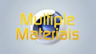 Cinema 4D: Multiple Materials on One Object