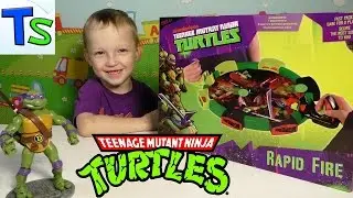 Teenage mutant Ninja turtles game for kids unpacking the game set teenage Mutant Ninja turtles