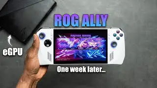 The ASUS ROG Ally After One Week! [XG Mobile 6850M XT eGPU Test]