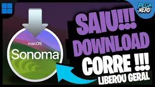 NOVA ISO do MacOS 14 SONOMA ( COMPLETA ) 👉 Public BETA 1 , Sem travamentos e sem Bugs