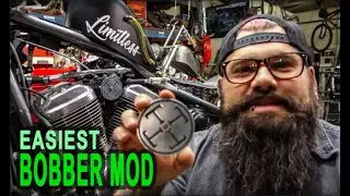 AWESOME Universal Honda Bobber Mod! - The Carb Shield