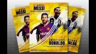 Professional Sport Flyer Design in Photoshop