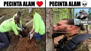 Pecinta Alam ❤️ VS Pecinta Alam 💀...(Radit Pecinta Alam)