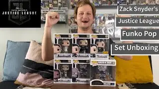 Zack Snyder’s Justice League Full Set Funko Pop Unboxing
