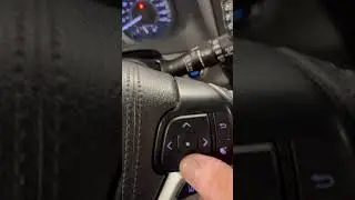 How to reset maintenance / oil life on a 2019 Toyota Sienna #automobile
