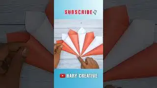 Ide Kreatif Hiasan Dinding Kelas 17 Agustus dari Kertas Tema Merah Putih #shorts #artandcraft
