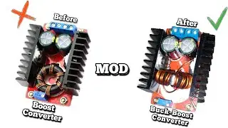 How to Modify your normal boost converter to Buck Boost 