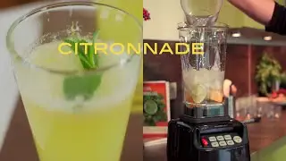Faire une Citronnade au Blender (avec Citron Entier zest pulpe et pépins)