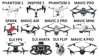 Every DJI Drone Explained in 10 Minutes