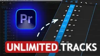 How to Add Unlimited Audio and Video Tracks in Adobe Premiere Pro Timeline?