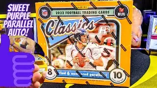 Numbered Cards & Lots of Color! 2022 Classics Football H2 Unboxing