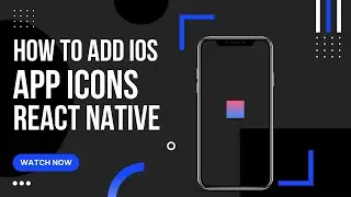 How to add ios app icon to a react native app