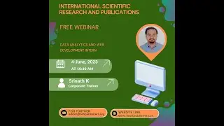 International Scientific Research and Publications-Batch-1-Data Analytics,Web Development Intern