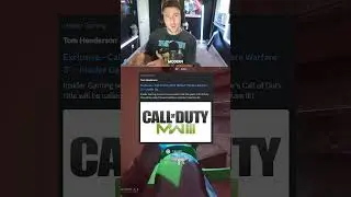 The NEW Call of Duty LEAKED?!