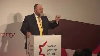 Chief Rabbi Ephraim Mirvis at World Jewish Relief Annual Dinner 2017