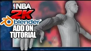 Install Blender Add on for NBA 2K 3D Models (Blender 2.93.5 update) Tutorial - NBA 2K22