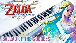 Ballad of the Goddess (ZELDA: Skyward Sword) ~ Relaxing Piano cover [2024 ver.]
