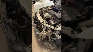Fixing radiator support Camry 