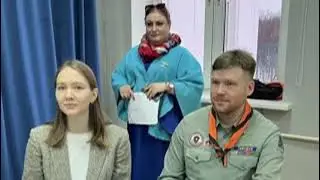 Открытие первого первичного отделения Российского движения детей и молодёжи в нашей школе (2023)