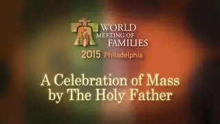 Mass Celebrated By Pope Francis