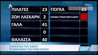 Entertv: Πάνος Βλάχος: Η αμήχανη στιγμή στο πλατό του «Άκου τι είπαν»