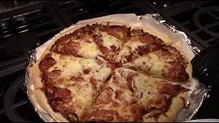 Assembling & Baking the Pizza