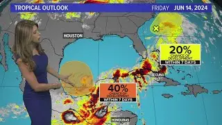 Heat and humidity ramp up through Saturday before chance for rain returns for Father's Day