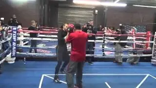 Matt Korobov doing Pad work for Andy Lee