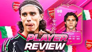4⭐5⭐ 98 PREMIUM FUTTIES CALAFIORI SBC PLAYER REVIEW | FC 24 Ultimate Team