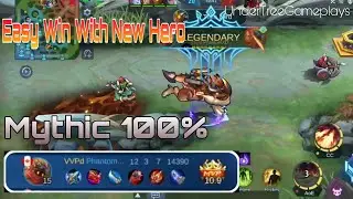 How To Carry Team With NEW HERO BARATS | Mobile Legend Bang-Bang | UndertreeGameplays