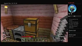 Lois Minecraft session Live PS4 Broadcast