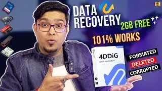 Best Free Data Recovery Software 2024 | Recover Permanently Deleted Files from SD card & Hard Disk ✅