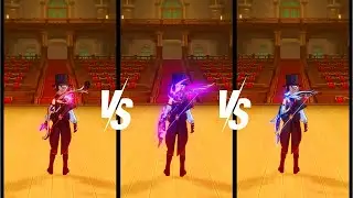 First Great Magic vs Thundering Pulse vs Aqua Simulacra | C0 Lyney Damage Comparison